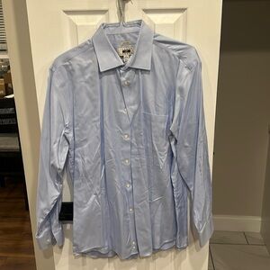 Joseph Abboud 17 34/35 blue Dress Shirt